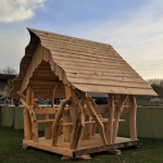 Garten Pavillon rustikal 2x2 6-min