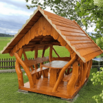 Garten Pavillon rustikal 2x2,5-min